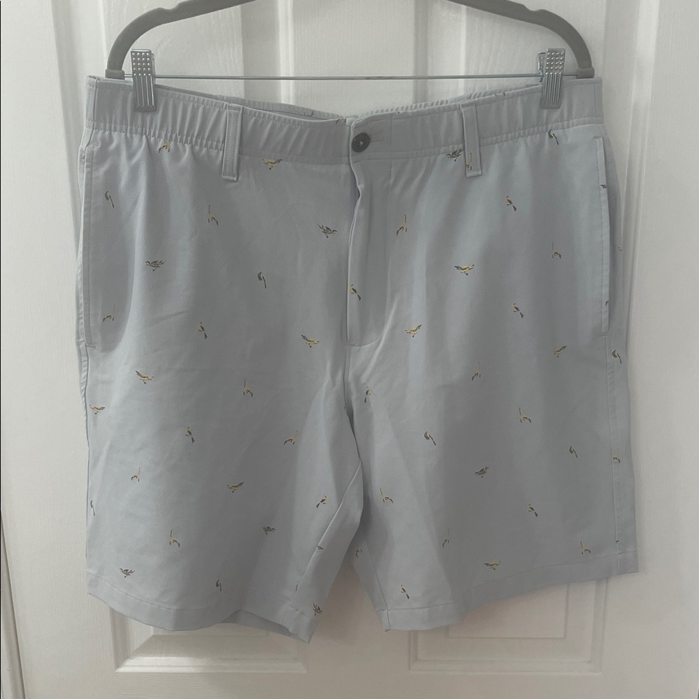 Men's Light Gray Athletic Shorts